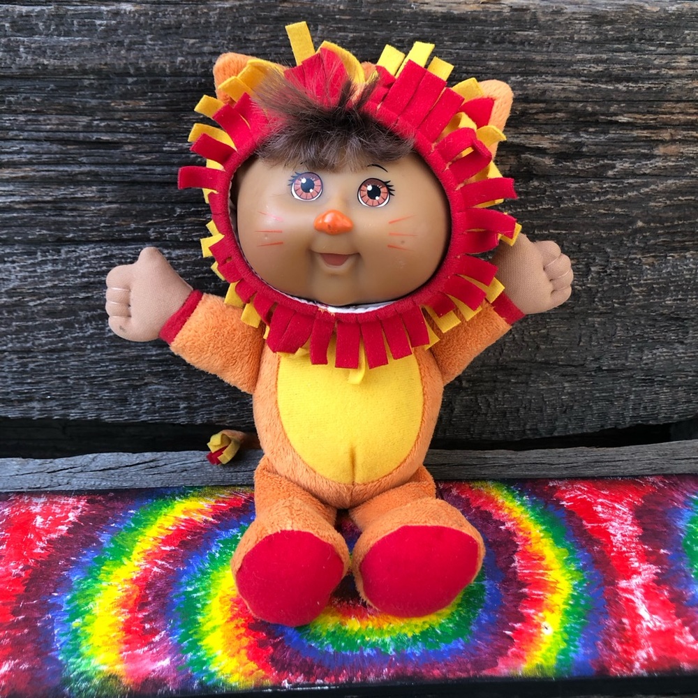 Cabbage Patch Kids CPK Lion costume cute Stuffed animal Plush Cuties toy